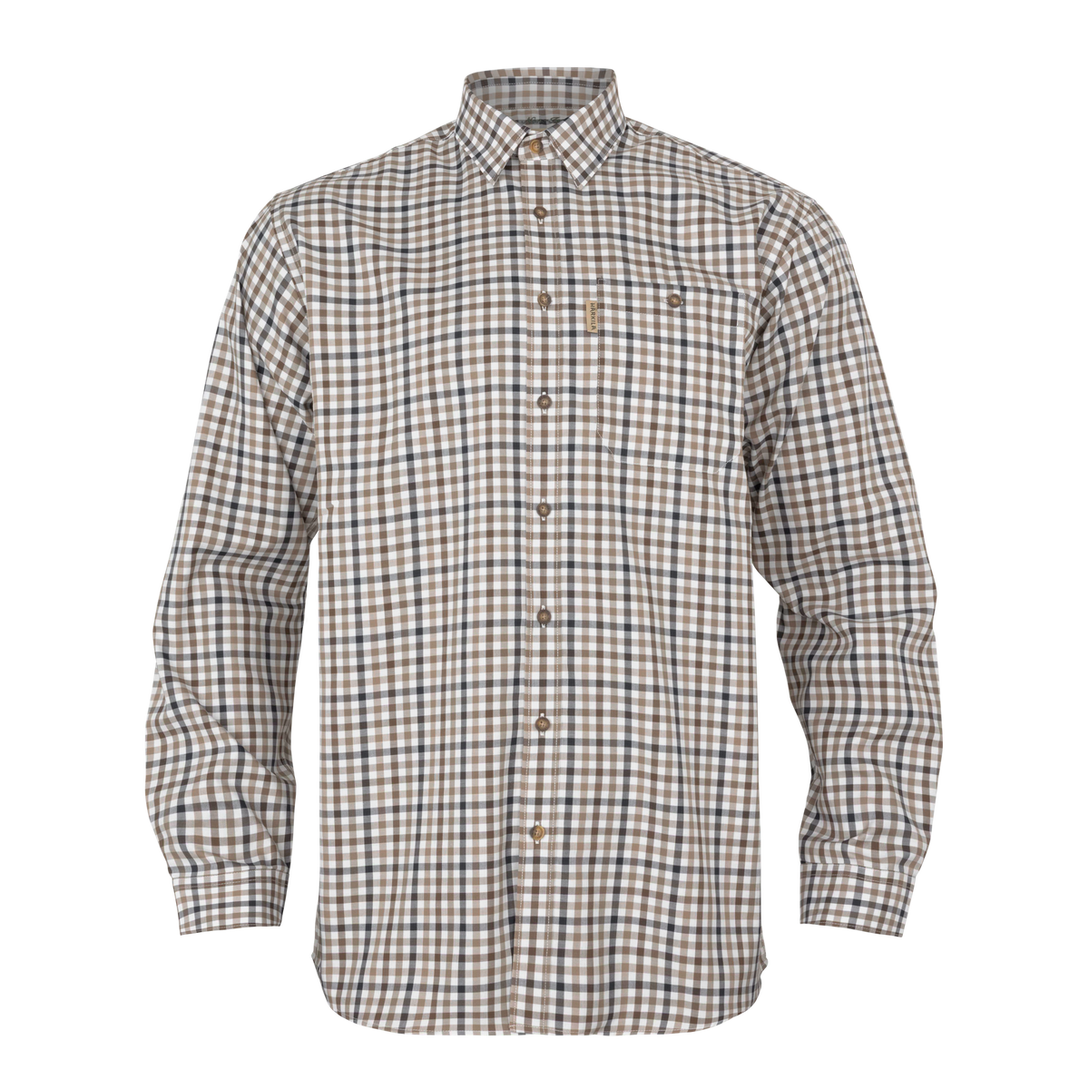 Milford Skjorte Blue/Beige check