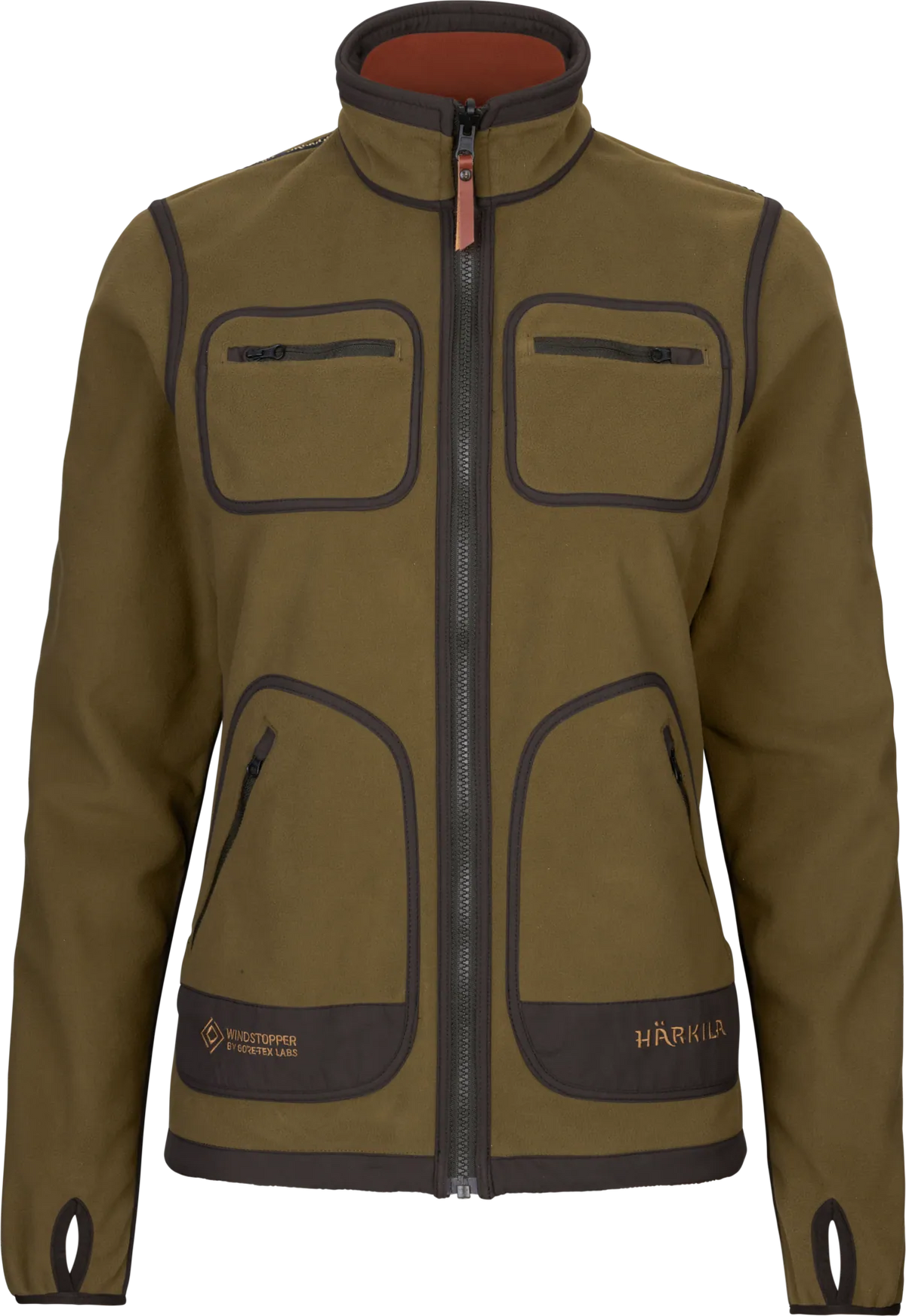 Kamko Fleece Kvinder Dark olive/Arabianspice
