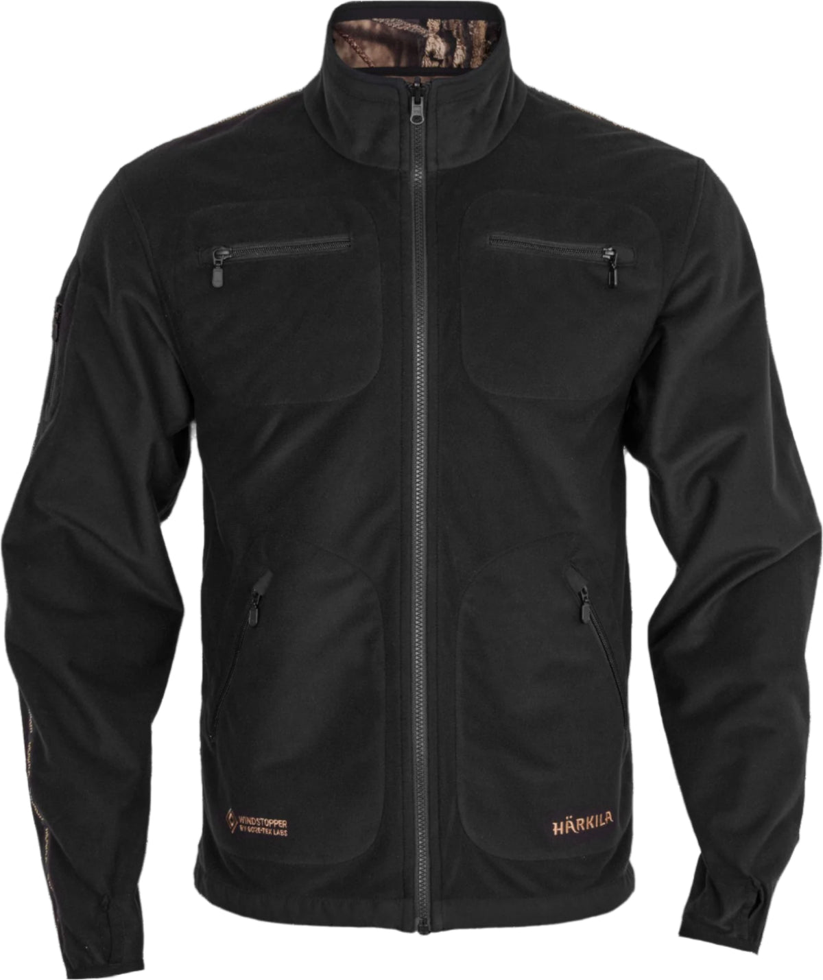 Härkila Mossy Kamko WSP fleece jakke mossyoak/black