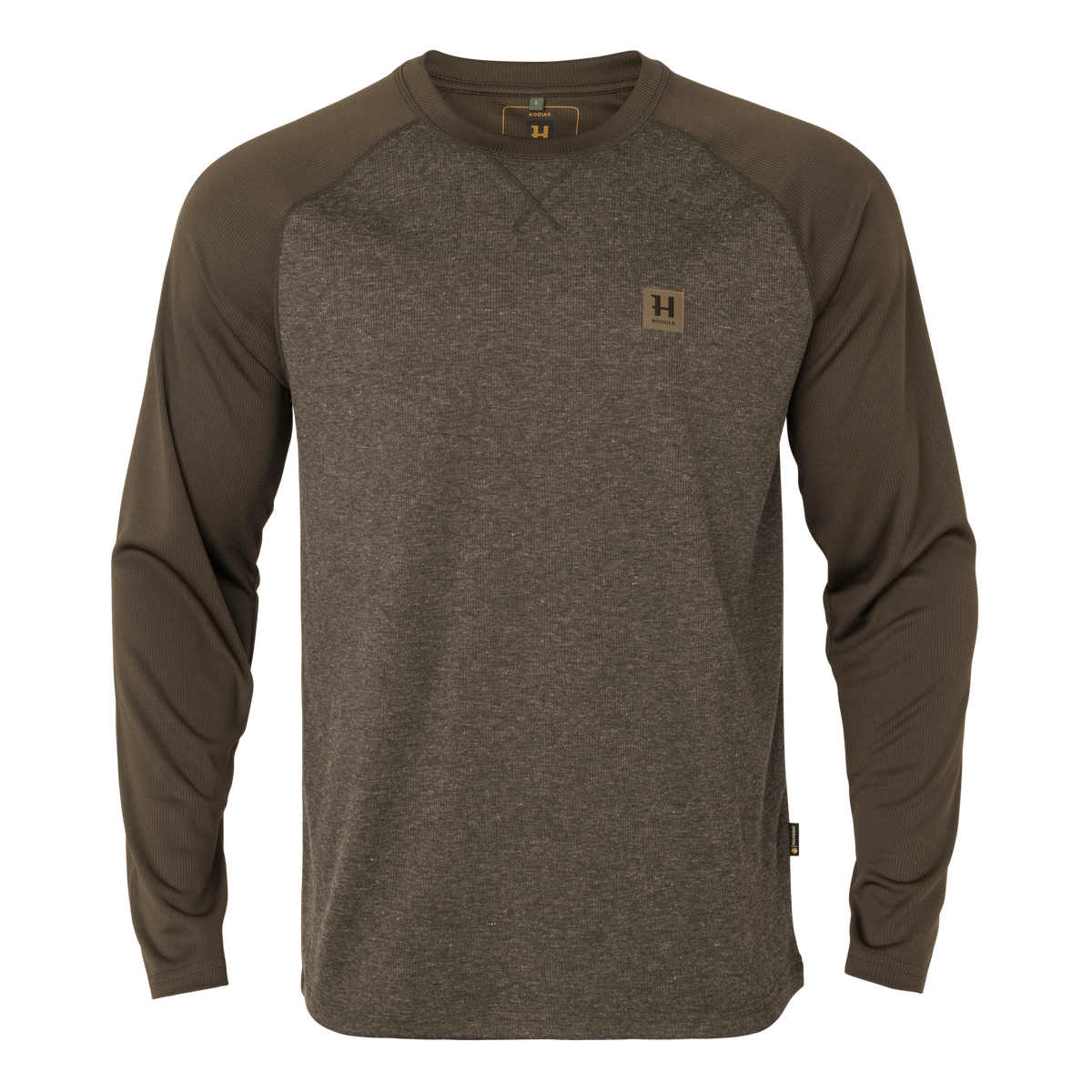 Kodiak CleverWool L/S t-shirt Dark hunting green