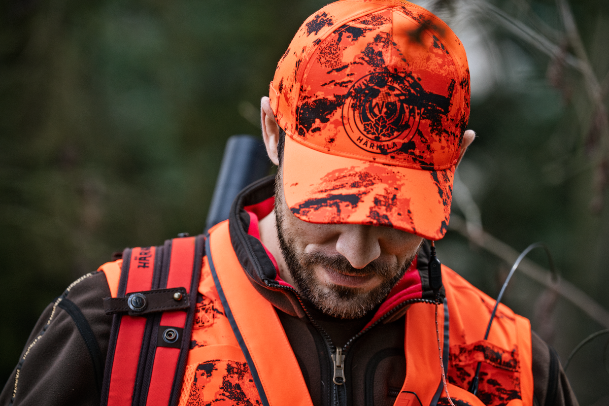 Wildboar Pro Blaze camo lys kasket AXISMSP®CE orange/Shadow brown, ONESIZE