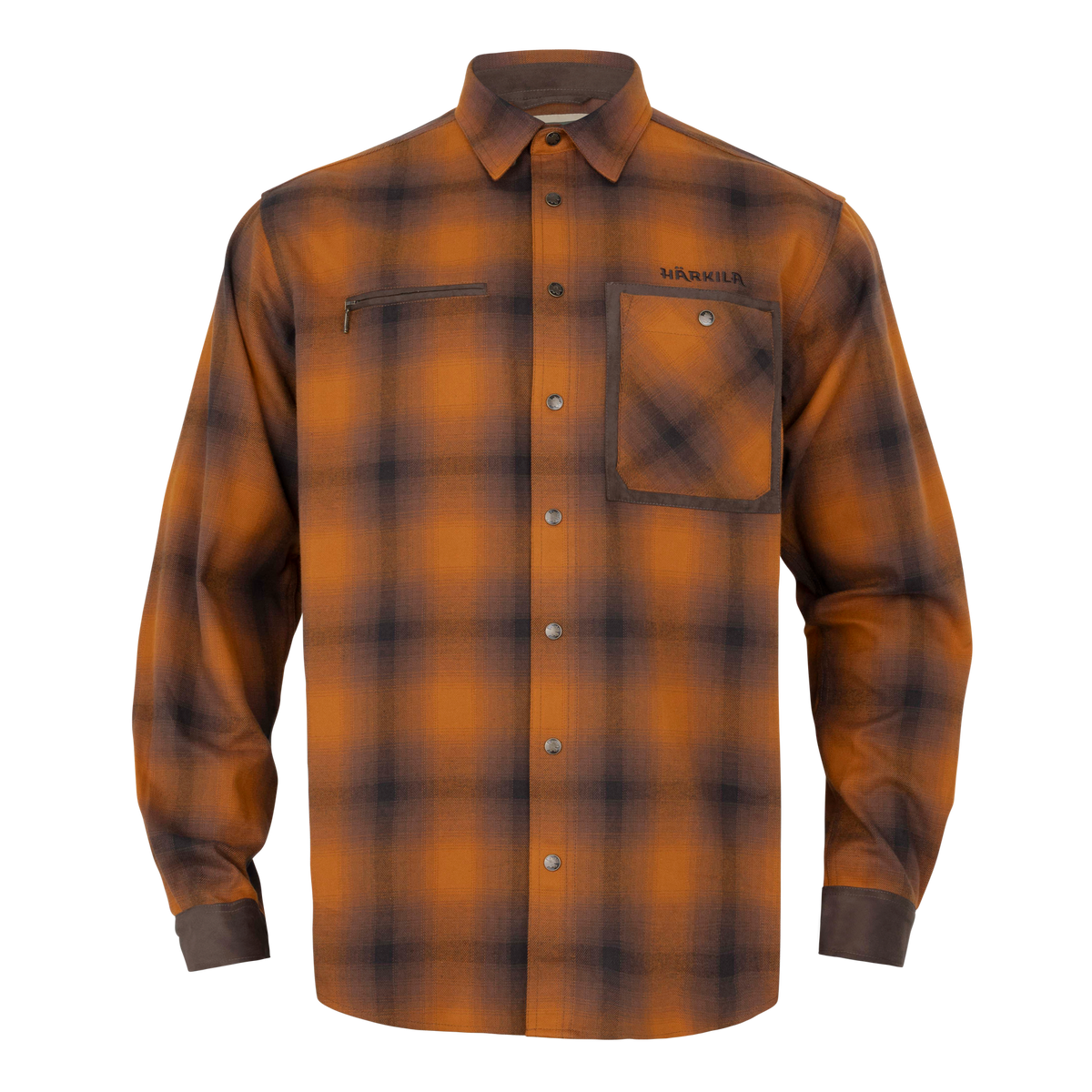Folke L/S-skjorte Maple check