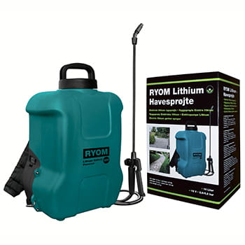Ryom Elsprøjte 18 v. Lithium - 16 ltr.