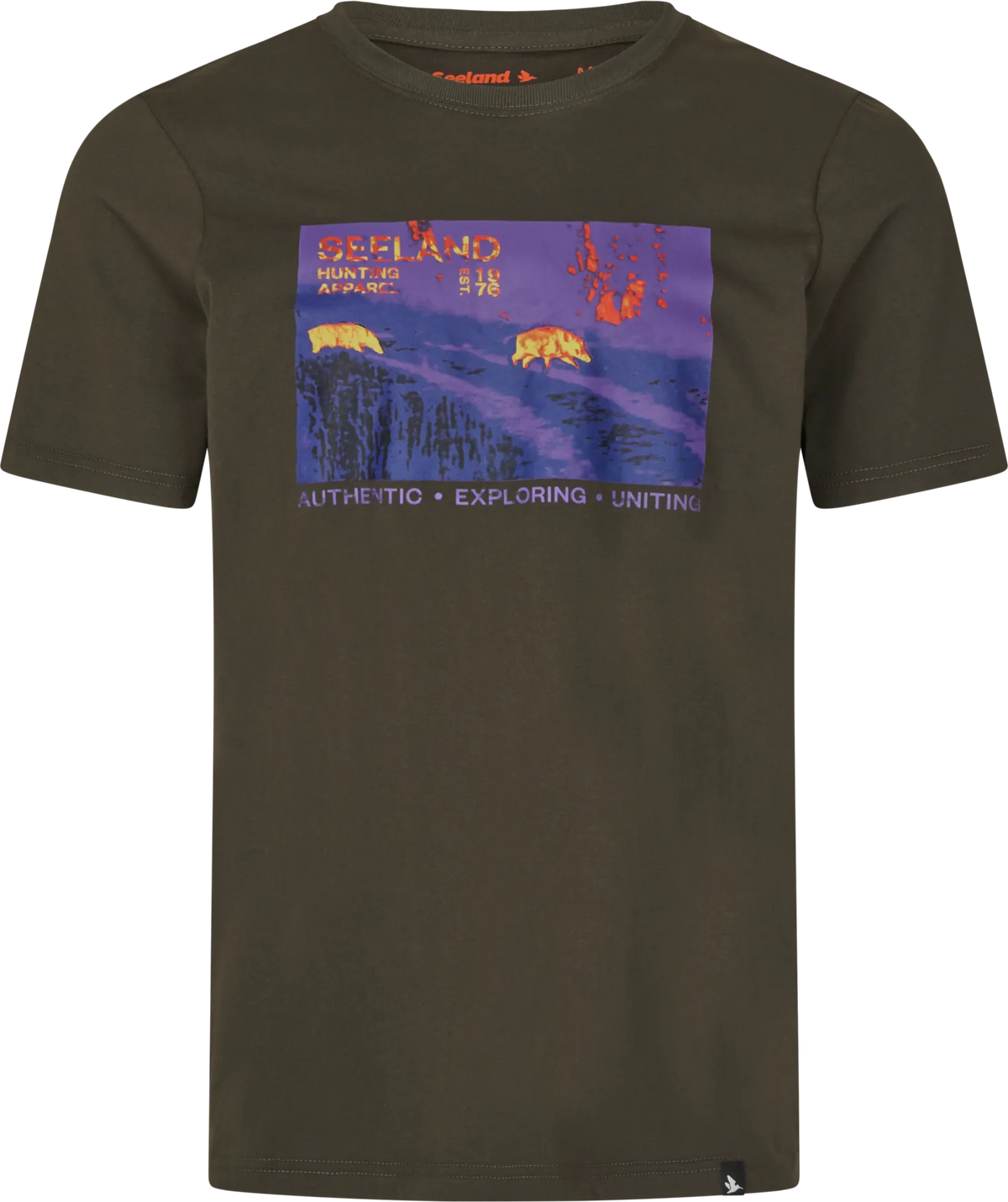 Seeland Termisk T-shirt Pine green