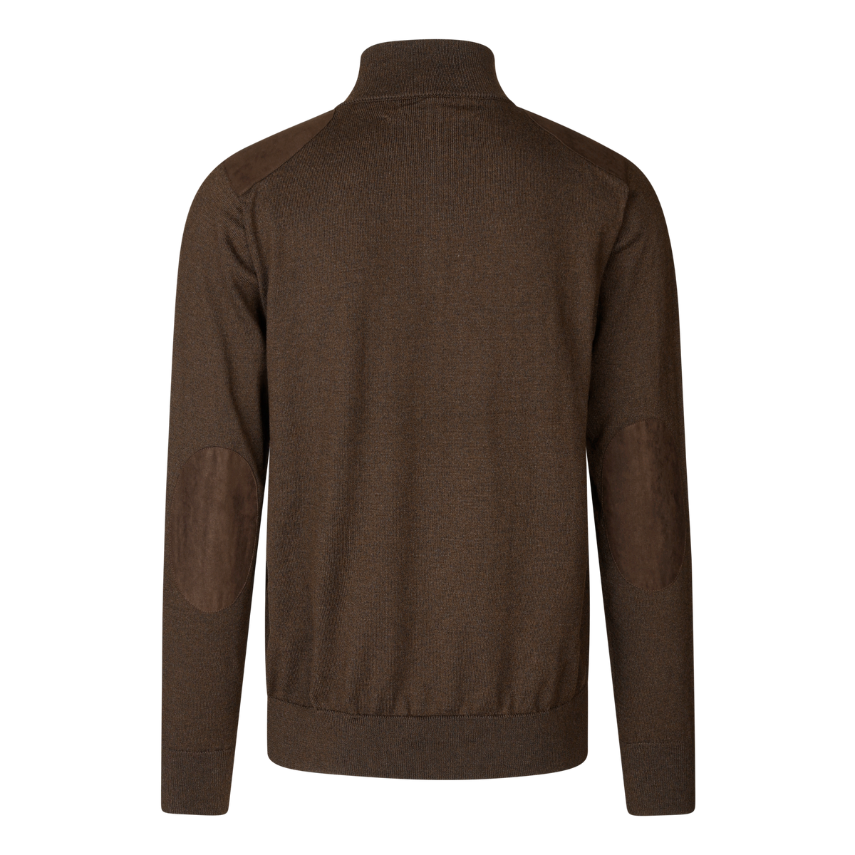 Pinetræ Halv Lynlås Sweater DarkBrown