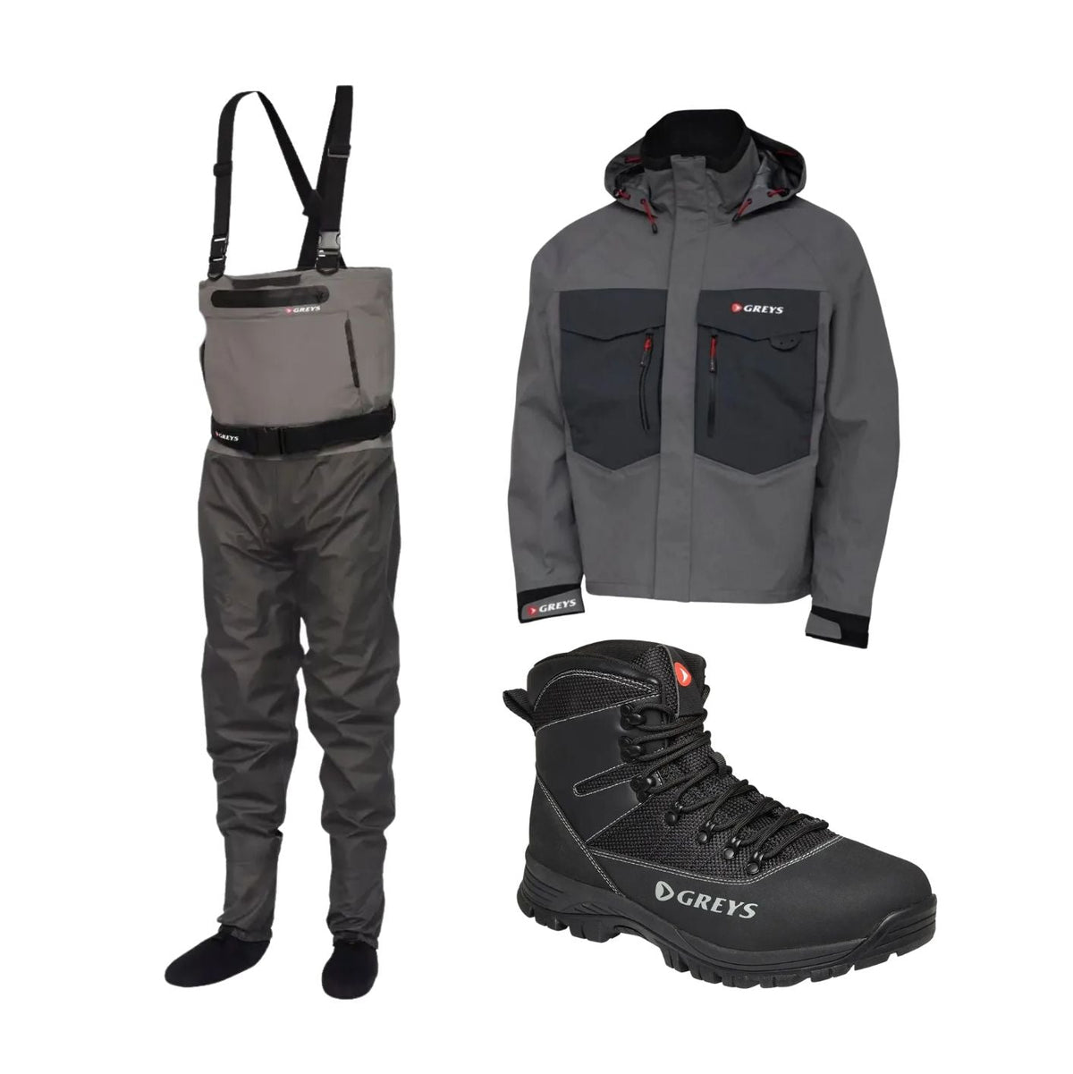 Greys Tital Åndbar waders Combo