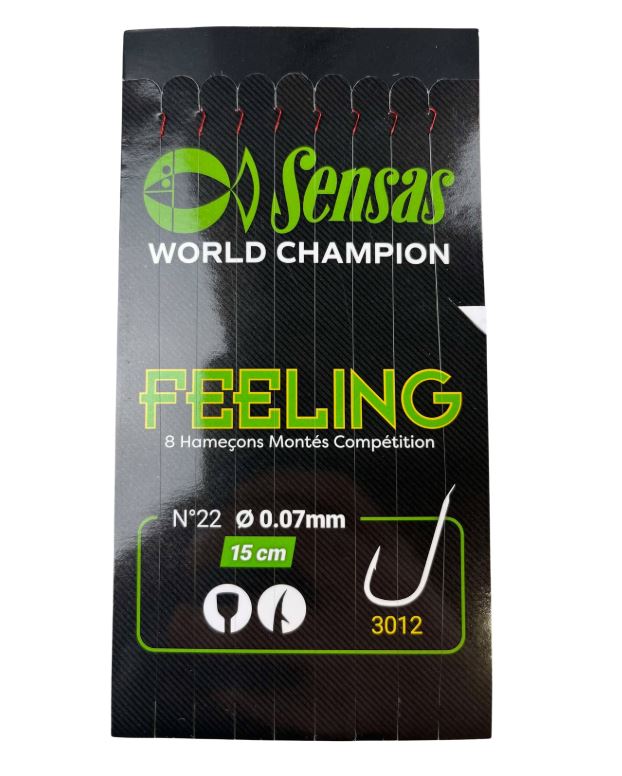 Sensas Feeling Hook To Nylon Forfang