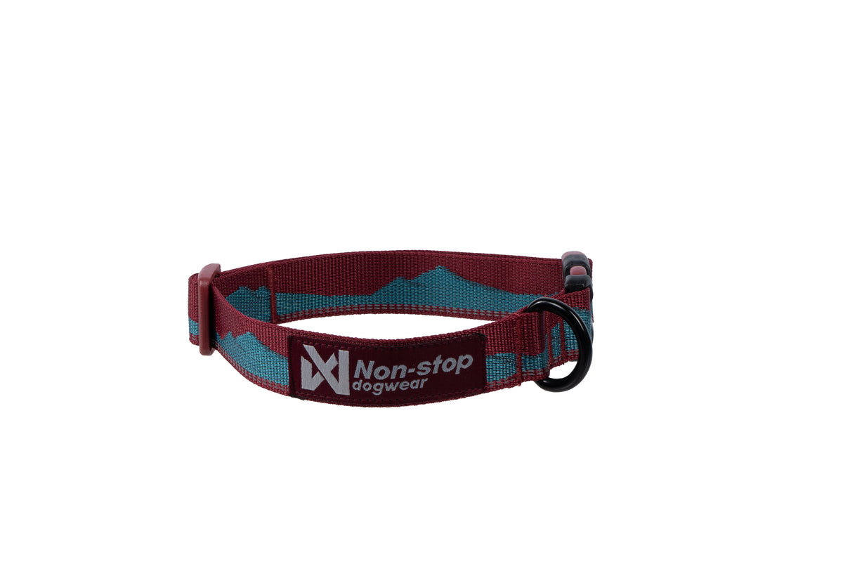 Trail quest collar Teal/Wine