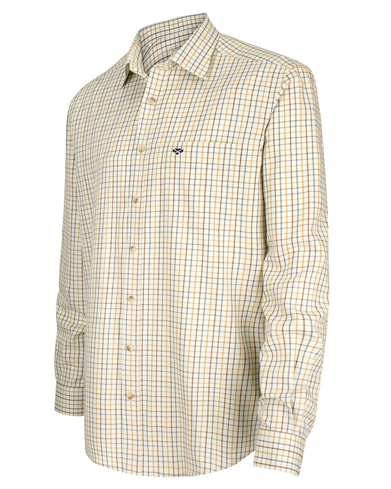 Inverness Cotton Tattersall Shirt