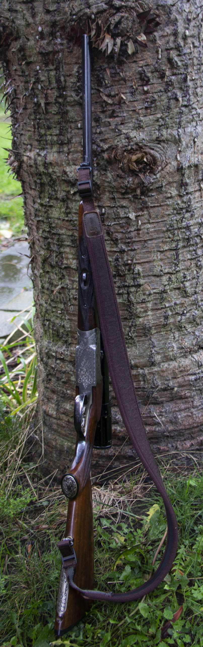 Geværrem glat Loden