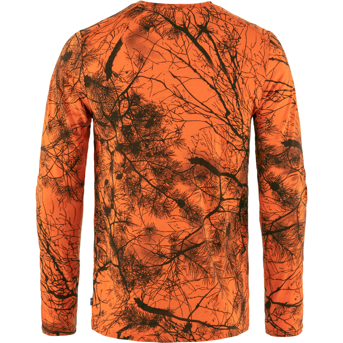 Värmland Wool LS M - Orange Multi Camo