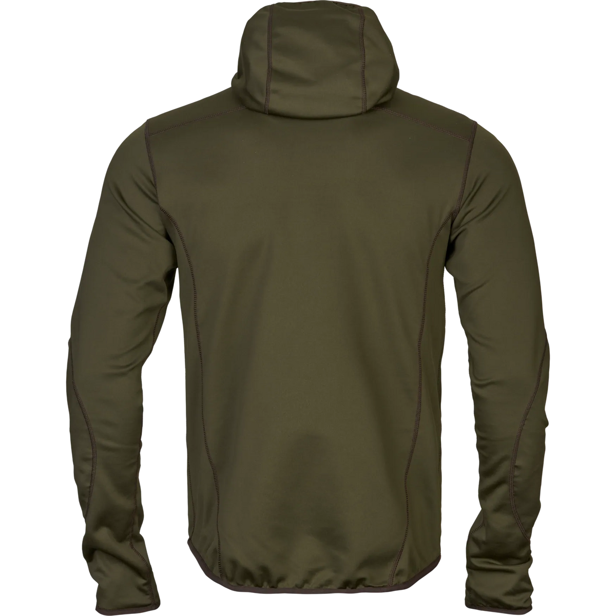Härkila Deer stalker fleece hætte trøje med lynlås