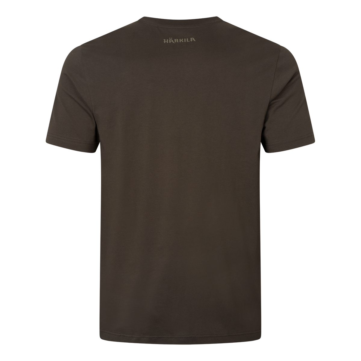 Härkila logo brand S/S t-shirt Shadowbrown/Tarmac
