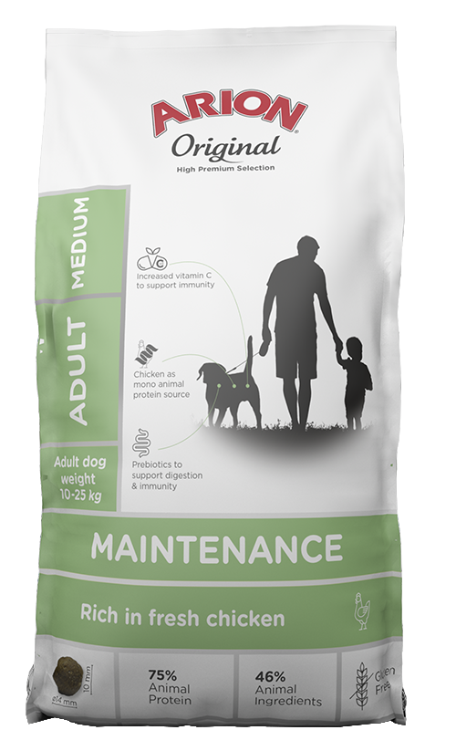 Arion Original Maintenance M 12 kg Kylling & Ris