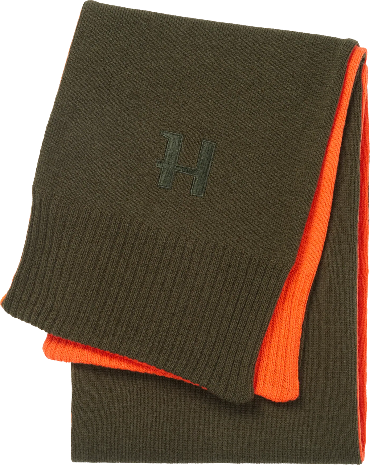 Härkila Reversible Tørklæde Willow green/Orange