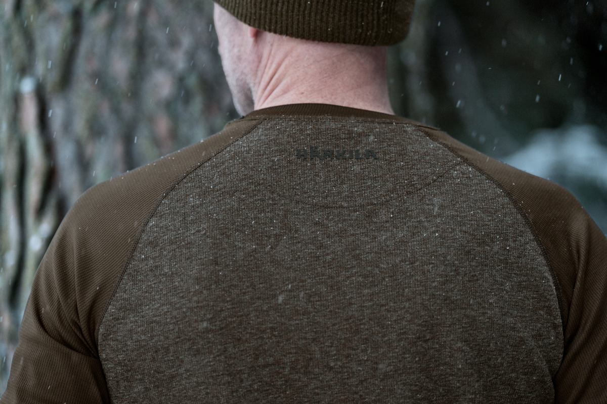 Kodiak CleverWool L/S t-shirt Dark hunting green
