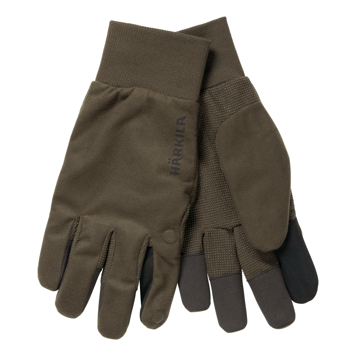 Garor HWS-handsker med foldbar finger Hunting green