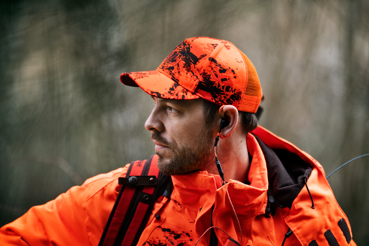 Wildboar Pro Blaze camo lys kasket AXISMSP®CE orange/Shadow brown, ONESIZE
