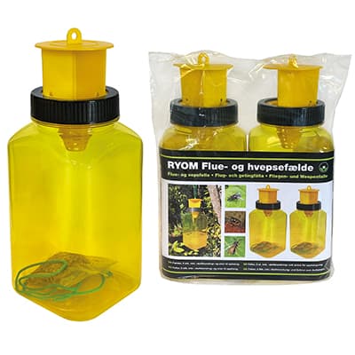 Ryom Flue og Hvepsefælde 2 X 1 ltr.