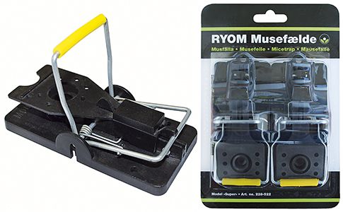 Ryom Musefælde "super smæk" 2 stk.