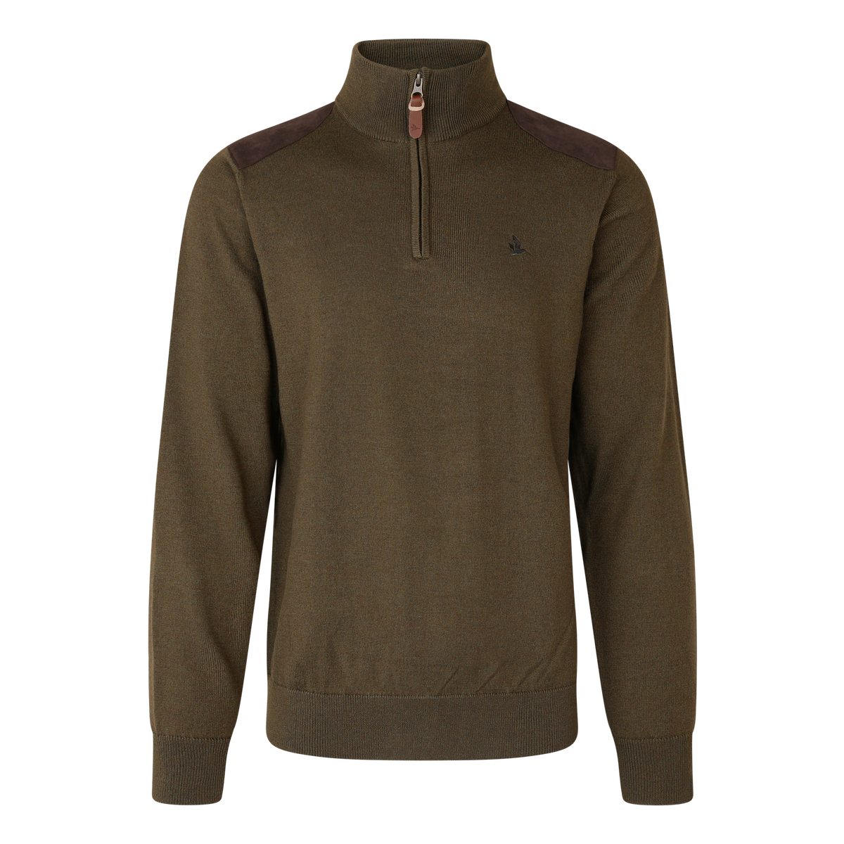 Pinetræ Halv Lynlås Sweater Light Pine