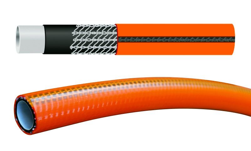 Ryom Vandslange Orange 1/2" 4-Lag 50M