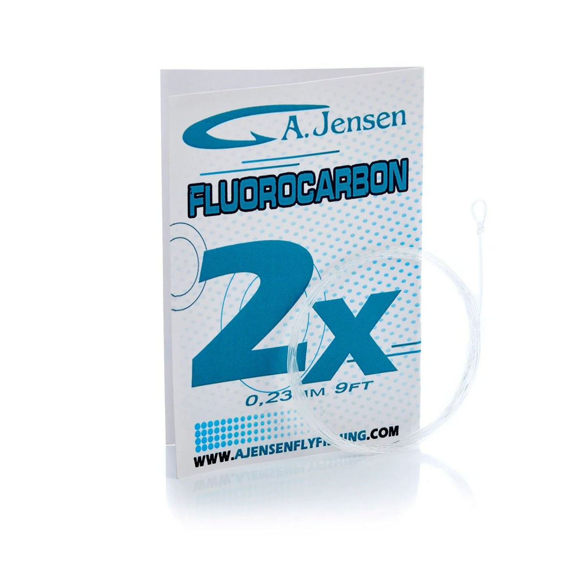 A. Jensen Tapered Fluocarbon Leader 9ft
