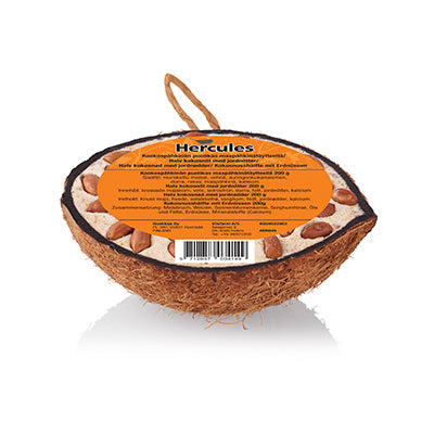 Hercules Kokosnød m/fedt & topping