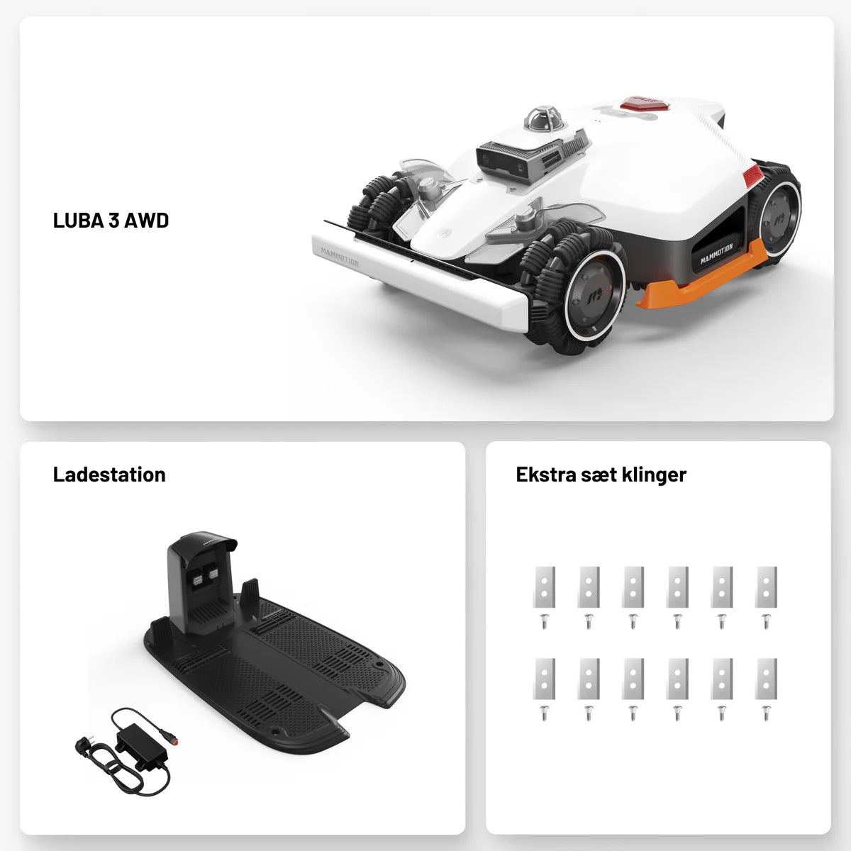 Mammotion LUBA 3 AWD - 3000 m2
