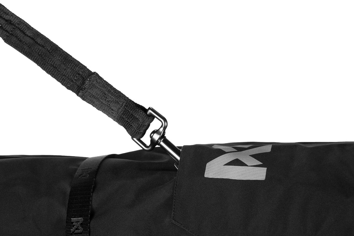 Non-Stop Fjord raincoat black/orange
