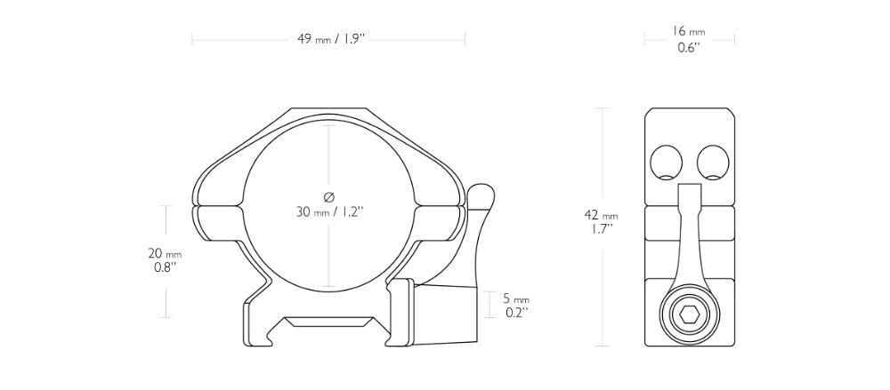 Precision Steel Ring Mounts