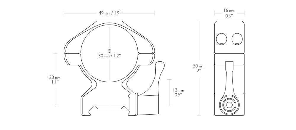 Precision Steel Ring Mounts