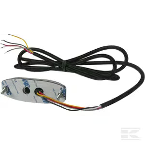 Blinkende advarselslys, ravgul, 3 LED’er