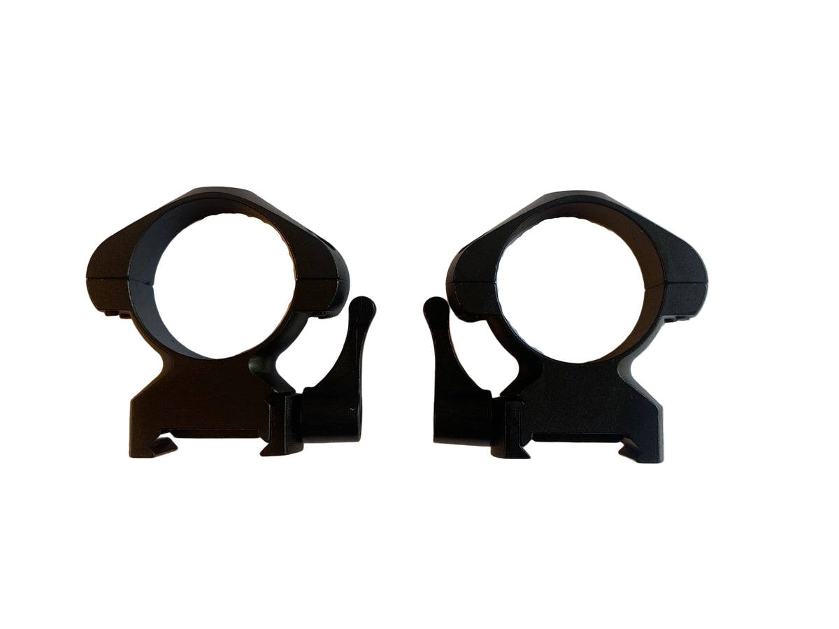 Scope Rings Steel 30mm High QR