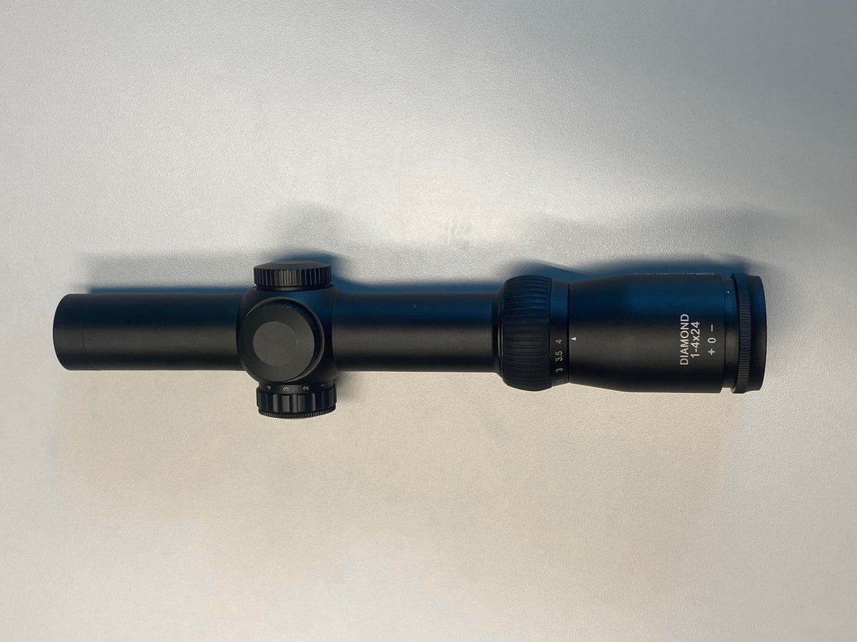 Brugt Nikko Stirling Diamond 1-4x24